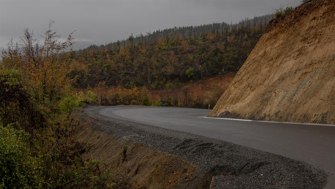 Conectividad vial expedita hacia Altos de Nahuelbuta